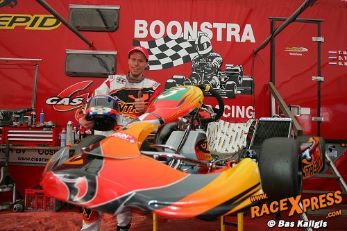 Gerrit Boonstra Nederland Kampioen in 125cc Cross klasse